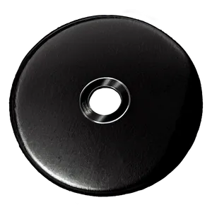 Minimalist Black Disc Png 06132024 PNG image