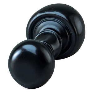 Minimalist Black Doorknob Png Afr47 PNG image