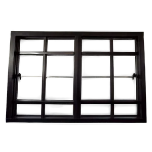 Minimalist Black Window PNG Ncb75