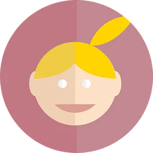 Minimalist Blonde Character Illustration