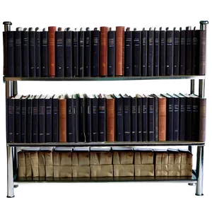 Minimalist Bookshelf Books PNG 60 PNG