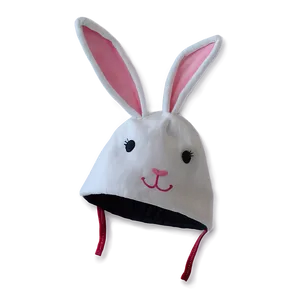 Minimalist Bunny Hat Simple PNG Bee