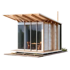 Minimalist Cabin Architecture PNG 80 PNG