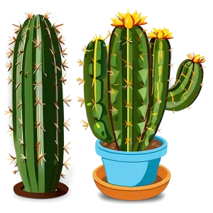 Minimalist Cactus Png 40 PNG image