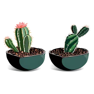 Minimalist Cactus Png Exv PNG image