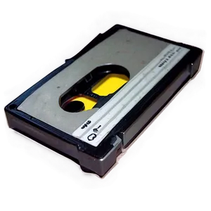 Minimalist Cassette Tape PNG 05252024