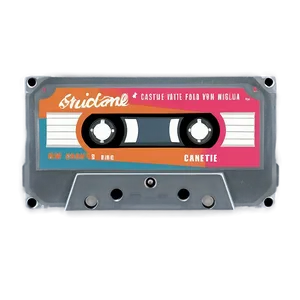 Minimalist Cassette Tape Png Cki PNG image