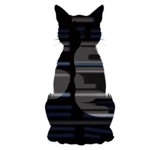 Minimalist Cat Silhouette Png 74 PNG image