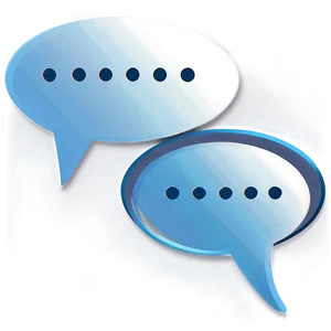 Minimalist Chat Bubble Png 05252024 PNG image