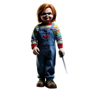 Minimalist Chucky PNG Fsn