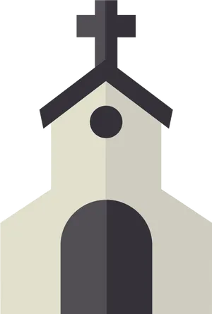 Minimalist Church Icon PNG image
