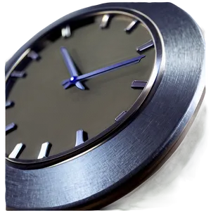 Minimalist Clock Clipart PNG 4