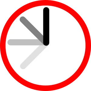 Minimalist Clock Icon