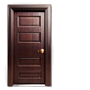 Minimalist Closed Door Design PNG Ldq56 PNG