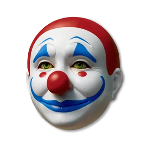 Minimalist Clown Emoji Png 80 PNG image