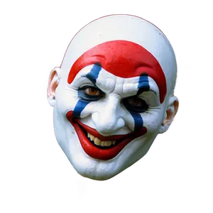 Minimalist Clown Face Icon PNG 06272024