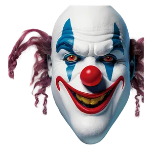 Minimalist Clown Face Icon PNG 06272024