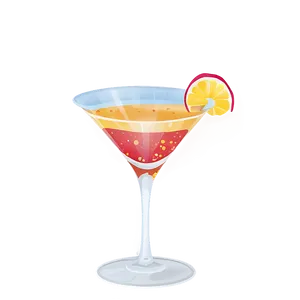 Minimalist Cocktail Glass PNG 71 PNG