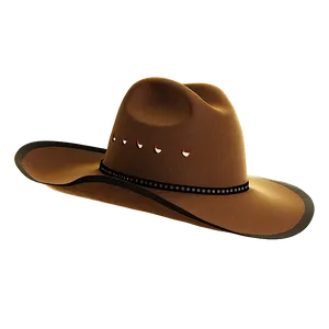 Minimalist Cowboy Hat Transparent PNG 05262024