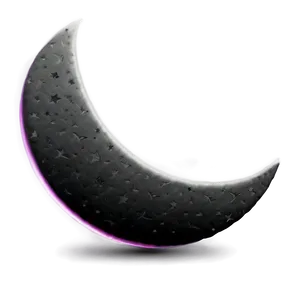Minimalist Crescent Design PNG Kao95 PNG