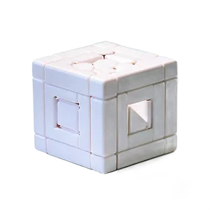 Minimalist Cube PNG Ovb13