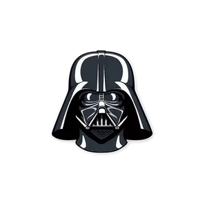 Minimalist Darth Vader Design Png 81 PNG image
