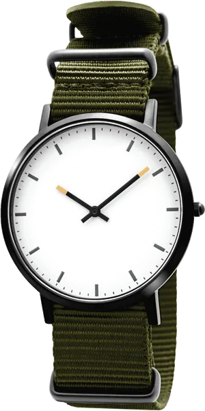 Minimalist Design Wristwatch PNG