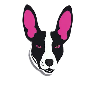 Minimalist Dog Head PNG Pbh99 PNG
