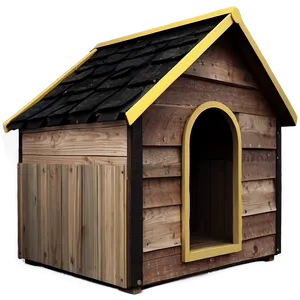 Minimalist Dog House Png Ohh PNG image