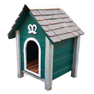 Minimalist Dog House PNG Rnc