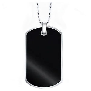 Minimalist Dog Tag PNG Osq