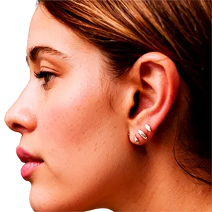 Minimalist Ear Piercing Ideas Png 06272024 PNG image