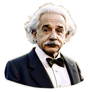 Minimalist Einstein Outline Png Sxp83 PNG image