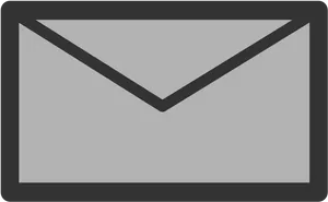 Minimalist Email Icon Graphic PNG image