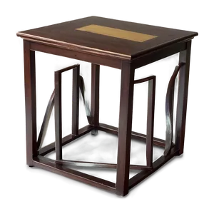 Minimalist End Table PNG 59