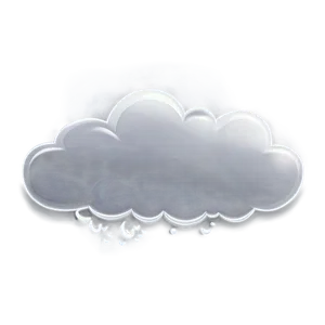 Minimalist Fart Cloud PNG Apg