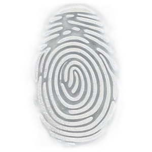 Minimalist Fingerprint Icon Png 05242024 PNG image