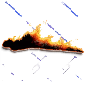 Minimalist Fire Overlay PNG 06272024