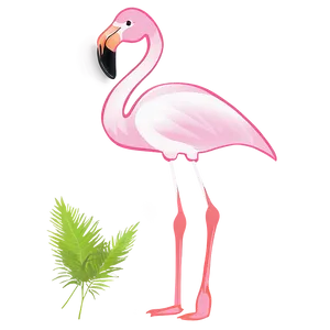 Minimalist Flamingo Design Png Kcr21 PNG image