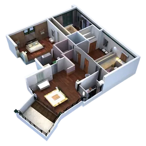 Minimalist Floor Plan PNG Yva