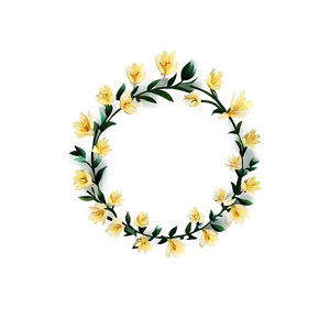 Minimalist Flower Frame Png Jpv35 PNG image