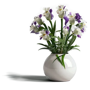 Minimalist Flowers In Vase PNG 57 PNG