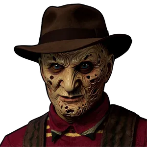 Minimalist Freddy Krueger PNG 05232024
