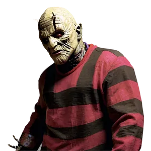 Minimalist Freddy Krueger PNG Rvb77