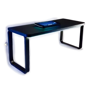 Minimalist Gaming Desk Png 06212024 PNG image