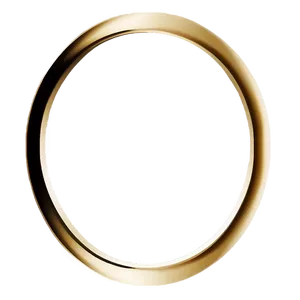 Minimalist Gold Circle Frame Png Cwj24 PNG image