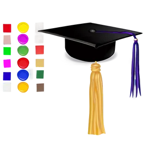 Minimalist Graduation Cap Clipart 97