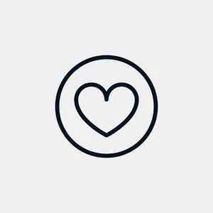 Minimalist Heart Icon