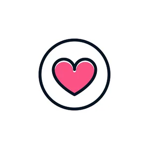 Minimalist Heart Icon