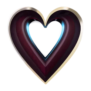 Minimalist Heart Logo Png Mgf95 PNG image